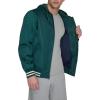 imageChampion mens Champion Mens Lightweight Varsity Jacket With Jersey HoodRain Forest