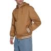 imageChampion mens Champion Mens Lightweight Varsity Jacket With Jersey HoodTobacco