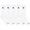 imageChampion mens Crew Socks  Moisturewicking Athletic Socks With Cushioning ampamp Arch Support Size 612White
