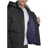 imageChampion mens Quilted Fullzip Hooded Puffer JacketBlack Patch Pocket