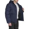 imageChampion mens Quilted Fullzip Hooded Puffer JacketPeacoat Patch Pocket