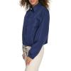 imageChampion womens Cropped Coached JacketMedieval Blue