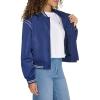 imageChampion womens Cropped Varsity Bomber JacketMedieval Blue
