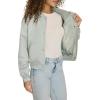 imageChampion womens Cropped Varsity Bomber JacketSage