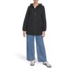 imageChampion womens Hooded Cinch Waist Rain JacketBlack