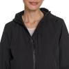 imageChampion womens Hooded Cinch Waist Rain JacketBlack