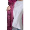 imageChampion womens Satin Quilted Puffer Vest With Stand CollarDark Pink