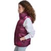 imageChampion womens Satin Quilted Puffer Vest With Stand CollarDark Pink