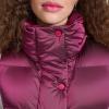 imageChampion womens Satin Quilted Puffer Vest With Stand CollarDark Pink