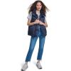imageChampion womens Satin Quilted Puffer Vest With Stand CollarNavy