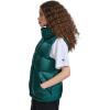 imageChampion womens Satin Quilted Puffer Vest With Stand CollarRainforest