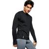 imageDuofold Mens Mid Weight Fleece Lined Thermal ShirtBlack
