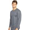 imageDuofold Mens Mid Weight Varitherm Crew Neck Thermal ShirtSmoked Pearl