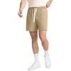 imageChampion Mens Classic Woven Short 6quot Script LogoWestern Khaki