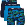 Blue Camo Print/Balboa Blue/Navy - 3 Pack