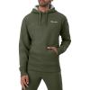 imageChampion Mens Fleece Script Logo Hoodie Reg Or Big ampamp TallGround Green Small Script