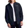 imageChampion Mens Stadium Packable Jacket Retired ColorsBlack Small  Small Script Logo