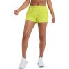 imageChampion Soft Comfortable Practice Shorts for Women 35quotLimeade Pe Heather Small Script