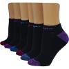 imageChampion Womens 6Pack Low Cut Athletic Socks with MoistureWicking Breathable Stretch Size 59Black