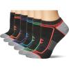 imageChampion Womens 6Pack Low Cut Athletic Socks with MoistureWicking Breathable Stretch Size 59Black Assortment