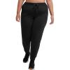 imageChampion Womens Fleece Joggers Standard Fit Midweight Script ampamp C Logo Available in Regular and PlusBlack