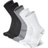 imageChampion mens Crew Socks  Moisturewicking Athletic Socks With Cushioning ampamp Arch Support Size 612Assorted