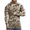 imageDuofold Mens Lightweight Thermatrix Performance Thermal ShirtWood Camo