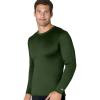 imageDuofold Mens Mid Weight Varitherm Crew Neck Thermal ShirtOlive