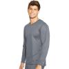 imageDuofold Mens Mid Weight Varitherm Crew Neck Thermal ShirtSmoked Pearl