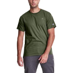 imageChampion Mens Classic Everyday Soft Comfortable TShirt Regular or Big ampamp TallCargo Olive