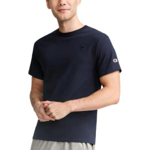 imageChampion Mens Classic Everyday Soft Comfortable TShirt Regular or Big ampamp TallNavy  C Logo