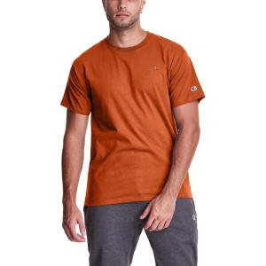 imageChampion Mens Classic Everyday Soft Comfortable TShirt Regular or Big ampamp TallSpicy Orange