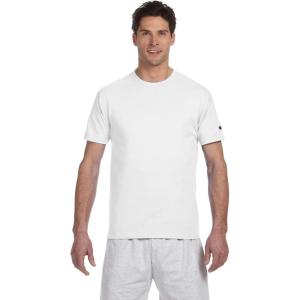 imageChampion Mens Classic Everyday Soft Comfortable TShirt Regular or Big ampamp TallWhite  Xlg