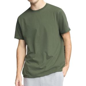 imageChampion Mens Classic Short Sleeve TShirt Standard Fit Available in Regular and Big ampamp TallGround Green