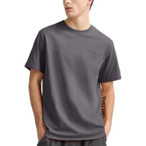 imageChampion Mens Curved Hem Slub TShirt Embroidered ScriptNine Iron