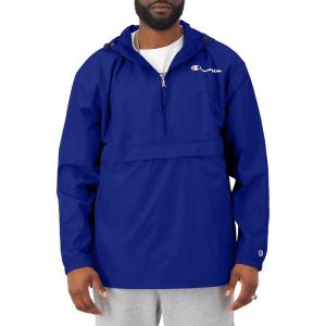 imageChampion Mens Jacket Stadium Fullzip Jacket Wind Resistant Water Resistant Jacket for MenSurf the Web Small  Small Script Logo