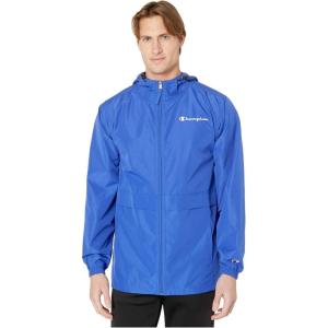 imageChampion Mens Jacket Stadium Fullzip Jacket Wind Resistant Water Resistant Jacket for MenSurf the Web Small Script