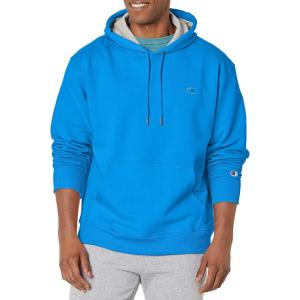 imageChampion Mens Pullover Fleece Hoodie Midweight C Logo Reg Or Big ampamp TallBlue Jay C Logo