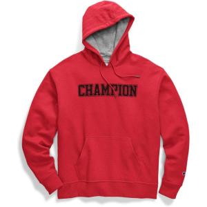 imageChampion Mens Pullover Fleece Hoodie Midweight C Logo Reg Or Big ampamp TallOxford Gray