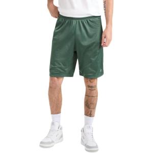 imageChampion Mens Shorts Mens Mesh Gym Shorts Lightweight Athletic Shorts Reg Or Big ampamp TallDark Green  C Patch Logo