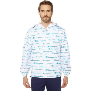 imageChampion Mens Stadium Packable Jacket Retired ColorsSolid ScriptsWhite