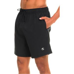 imageChampion Mens Swim Trunks with Mesh Liner 7quot Inseam Quick Drying Mens Bathing Suit Board Shorts for Swimming and BeachBlack