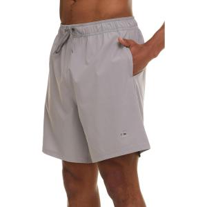 imageChampion Mens Swim Trunks with Mesh Liner 7quot Inseam Quick Drying Mens Bathing Suit Board Shorts for Swimming and BeachGrey