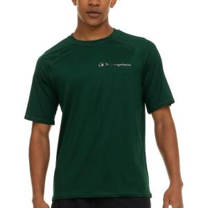 imageChampion Rash Guard for Men Short Sleeve Mens Swim Shirt Sun Shirt UPF 50 UV Protection SPF Quick Drying RashguardGreen