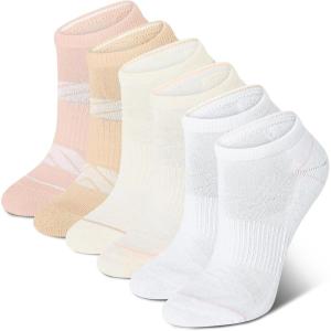 imageChampion Womens 6Pack Low Cut Athletic Socks with MoistureWicking Breathable Stretch Size 59Neutral Heel Toe