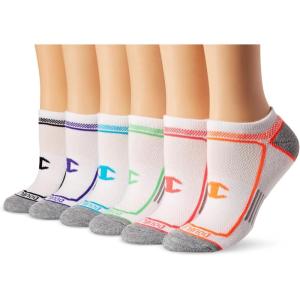 imageChampion Womens 6Pack Low Cut Athletic Socks with MoistureWicking Breathable Stretch Size 59White Assortment
