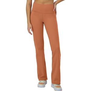 imageChampion Womens Flare Leggings Soft Touch Moisture Wicking Flared Pants for Women 315quot Plus Size AvailableCanyon Red