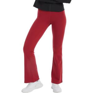 imageChampion Womens Flare Leggings Soft Touch Moisture Wicking Flared Pants for Women 315quot Plus Size AvailableCardinal