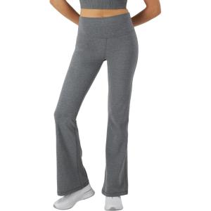 imageChampion Womens Flare Leggings Soft Touch Moisture Wicking Flared Pants for Women 315quot Plus Size AvailableEbony Heather