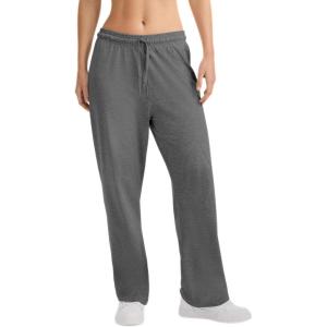 imageChampion Womens Size Lounge Pants Standard Fit Lightweight Available in Regular and PlusGranite Heather
